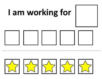 Printable 5 Token Board Template